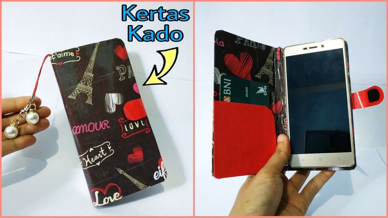 Cara Membuat Casing HP dari Kardus - KreatifNET